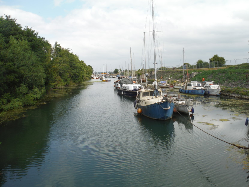 Cannop Brook at Lydney harbour